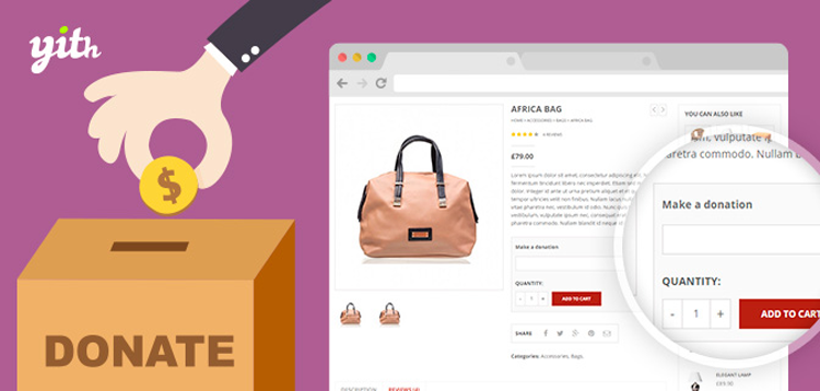 Item cover for download YITH Donations for WooCommerce Premium