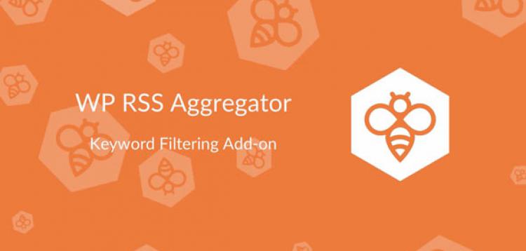 Item cover for download WP RSS AGGREGATOR – KEYWORD FILTERING ADDON