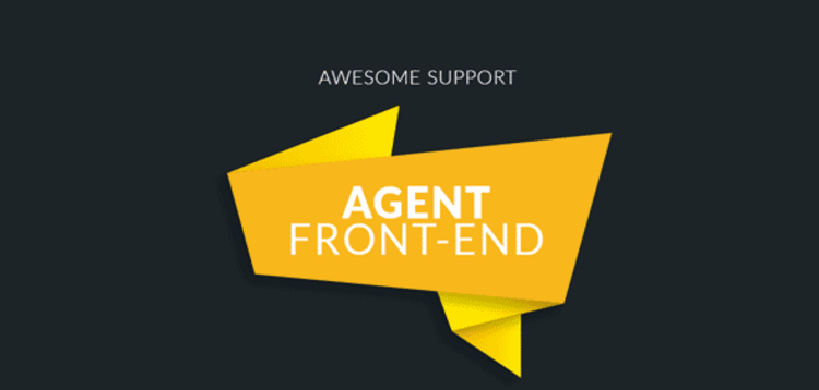 Item cover for download AWESOME SUPPORT – AGENT FRONT-END