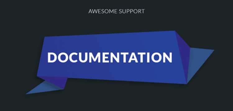 Item cover for download AWESOME SUPPORT – DOCUMENTATION