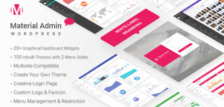 Item cover for download Material – White Label WordPress Admin Theme