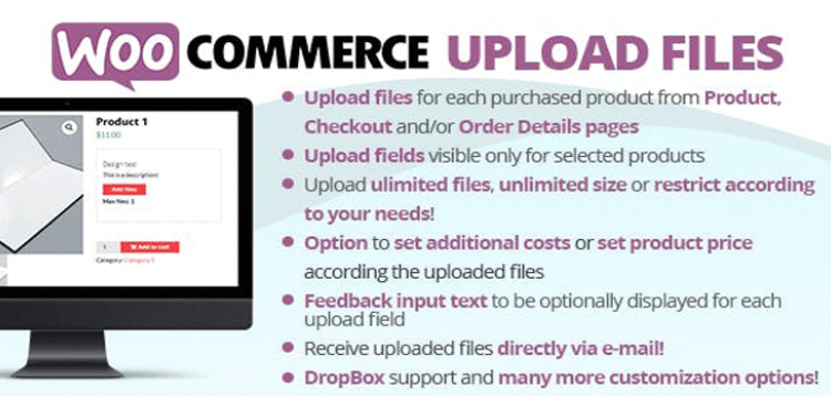 Item cover for download WooCommerce Upload Files
