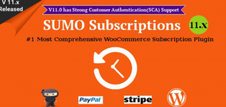 Item cover for download SUMO Subscriptions - WooCommerce Subscription System