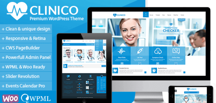 Item cover for download Clinico - Premium Medical and Health Theme