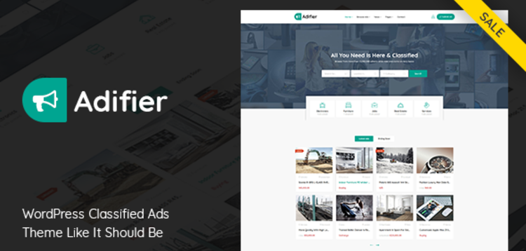 Item cover for download ADIFIER – CLASSIFIED ADS WORDPRESS THEME