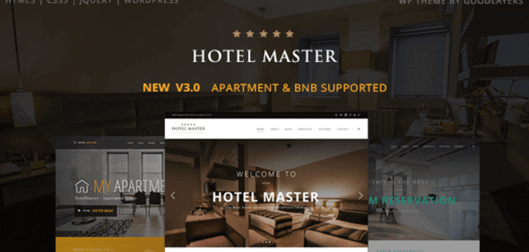 Item cover for download HOTEL MASTER – HOTEL & HOSTEL BOOKING WORDPRESS THEME
