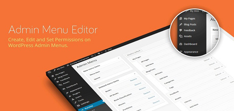 Item cover for download Admin Menu Editor Pro – Role based admin menus and permissions