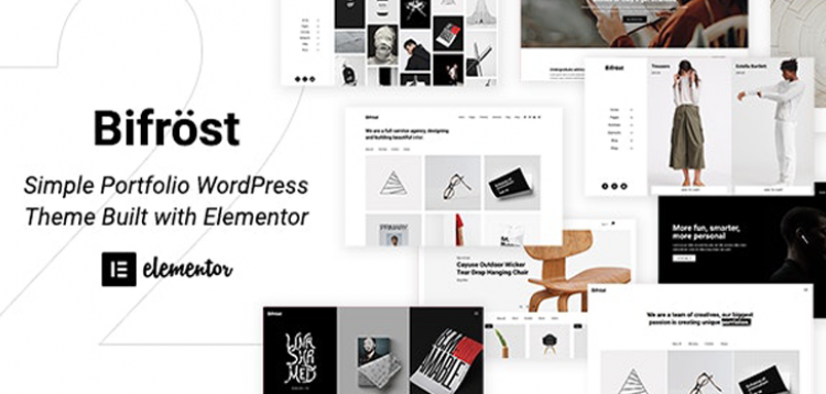Item cover for download Bifrost - Simple Portfolio WordPress Theme
