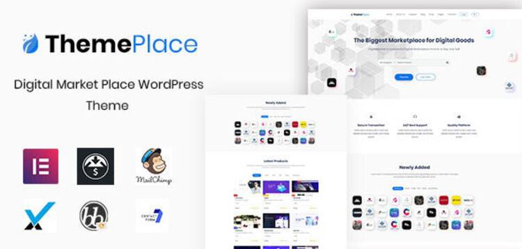 Item cover for download ThemePlace - Marketplace WordPress Theme