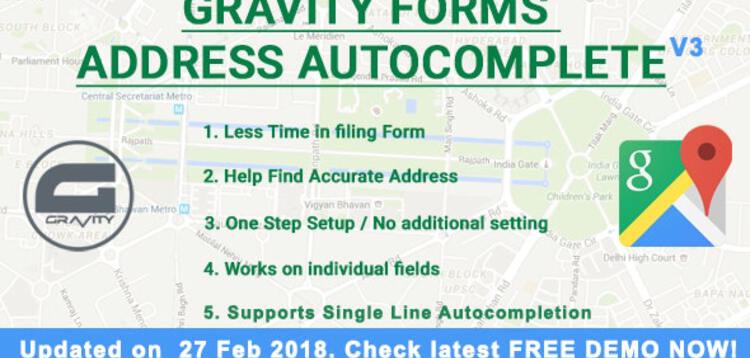Item cover for download Gravity Forms Address Autocomplete