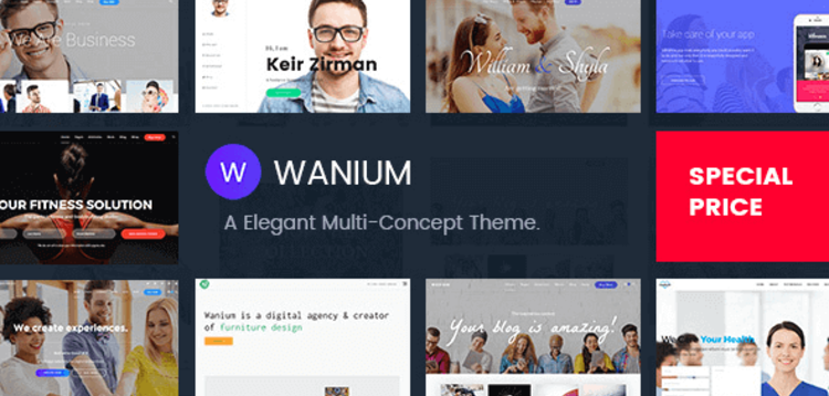 Item cover for download WANIUM – A ELEGANT MULTI-CONCEPT THEME