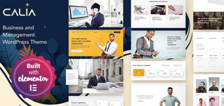 Item cover for download Calia - Business and Management WordPress Theme