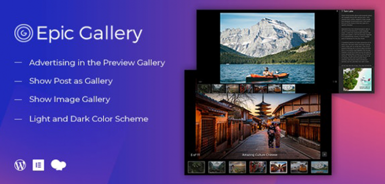 Item cover for download Epic Zoom Gallery WordPress Plugin & Add Ons for Elementor & WPBakery Page Builder
