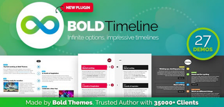 Item cover for download Bold Timeline - WordPress Timeline Plugin