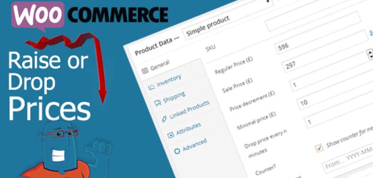 Item cover for download WOOCOMMERCE DROP/RAISE PRICES