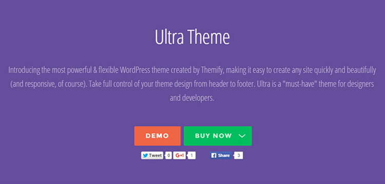 Item cover for download Themify Ultra Premium WordPress Theme