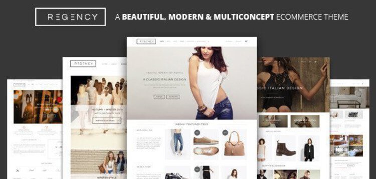 Item cover for download REGENCY – A BEAUTIFUL & MODERN ECOMMERCE THEME