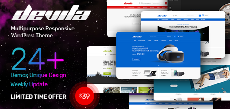 Item cover for download Devita - Multipurpose Theme for WooCommerce WordPress