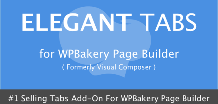 Item cover for download Elegant Tabs for WPBakery Page Builder