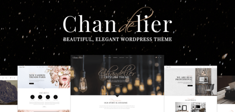 Item cover for download CHANDELIER - A THEME DESIGNED FOR CUSTOM BRANDS