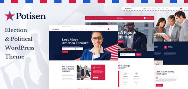 Item cover for download Potisen - Election & Political WordPress Theme