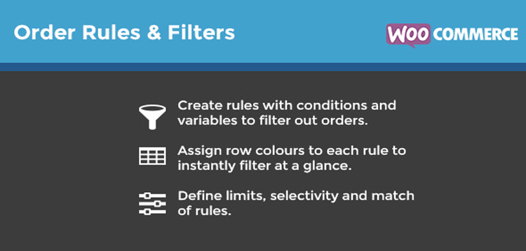 Item cover for download WooCommerce Order Rules & Filters