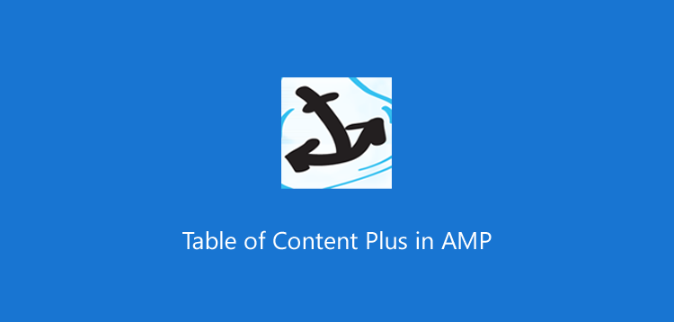Item cover for download AMP Table of Content Plus for AMP