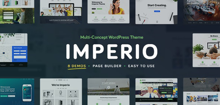 Item cover for download Imperio - Business, E-Commerce, Portfolio & Photography WordPress Them