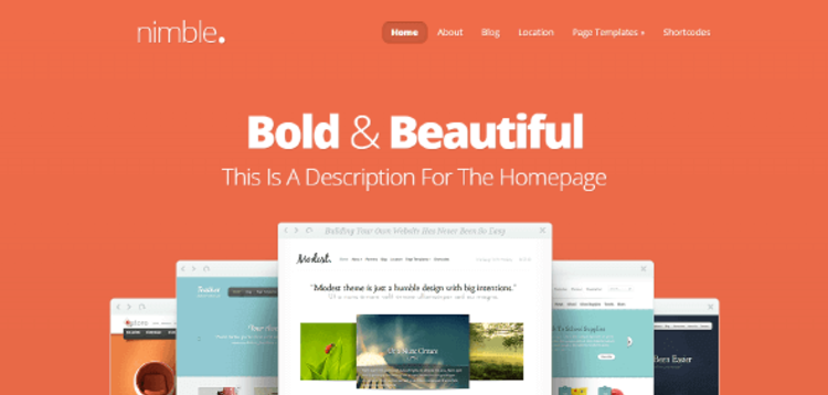 Item cover for download NIMBLE – BIG, BOLD, AND BEAUTIFUL THEME