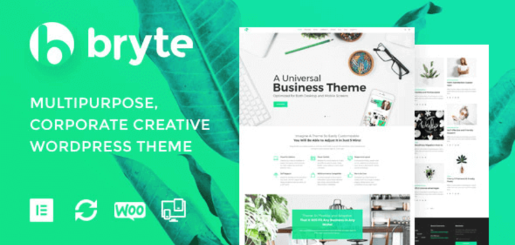 Item cover for download BRYTE – MULTIPURPOSE CREATIVE & BUSINESS WORDPRESS THEME
