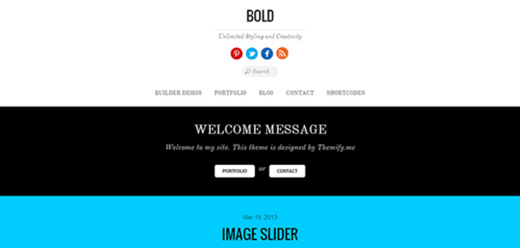 Item cover for download Themify Bold - WordPress Theme