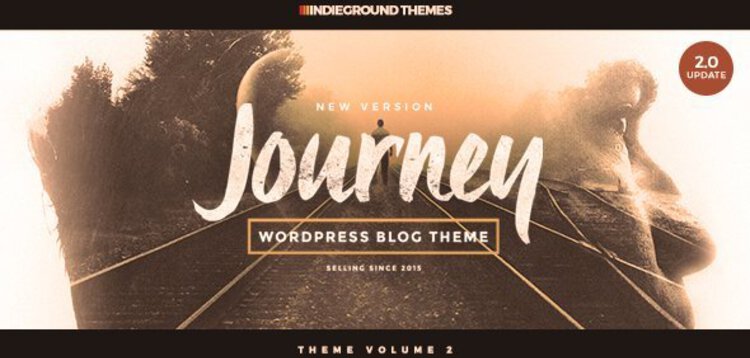Item cover for download JOURNEY - PERSONAL WORDPRESS BLOG THEME