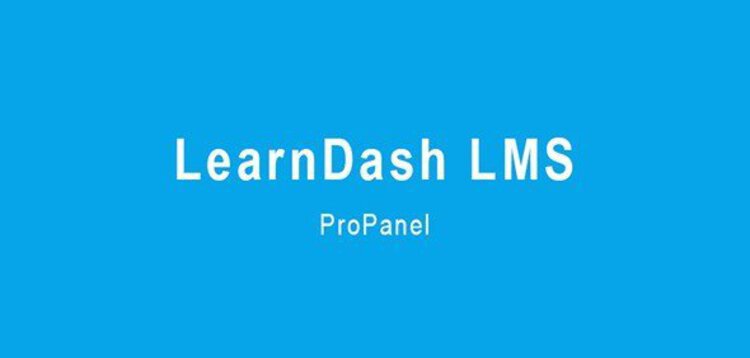 Item cover for download LEARNDASH LMS PROPANEL