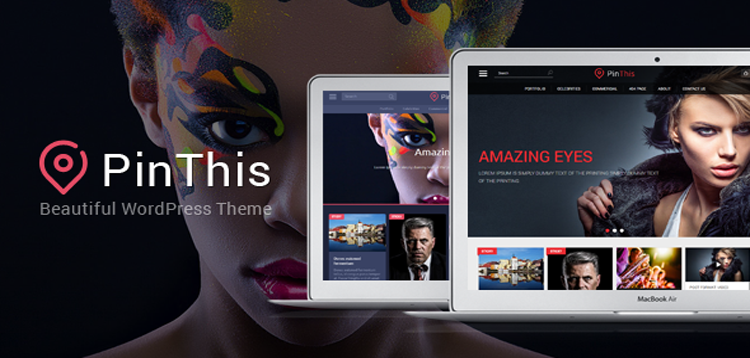 Item cover for download PinThis - Pinterest Style WordPress Theme