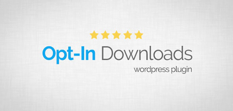 Item cover for download Opt-In Downloads - WordPress Plugin