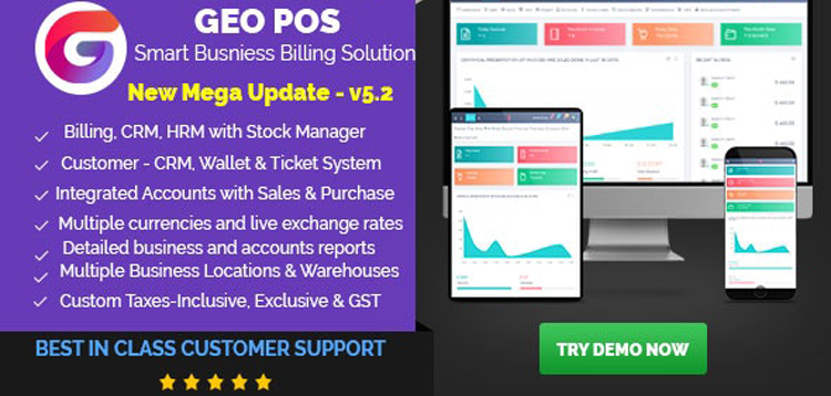 Item cover for download Geo POS - Point of Sale, Billing and Stock Manager Application