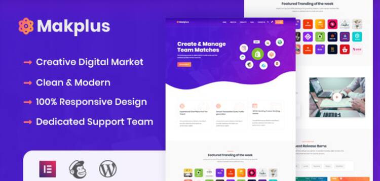 Item cover for download Makplus - Digital Marketplace WooCommerce Theme