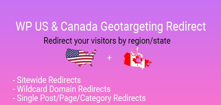 Item cover for download WP US&Canada State Geotargeting Redirect