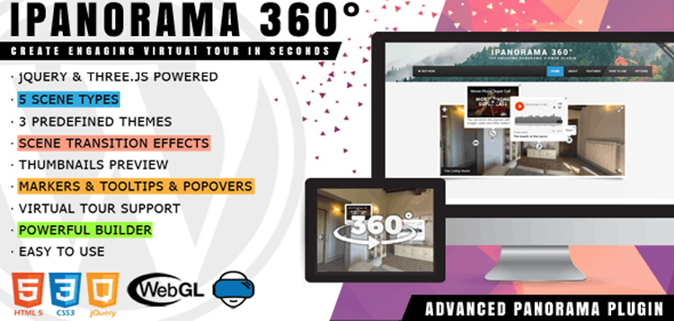 Item cover for download iPanorama 360° - Virtual Tour Builder for WordPress