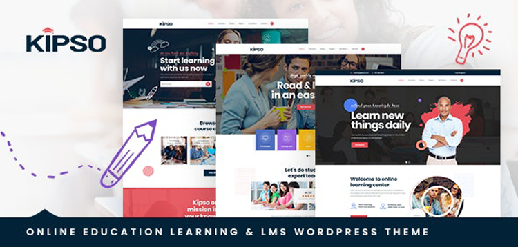 Item cover for download Kipso - Education LMS WordPress Theme