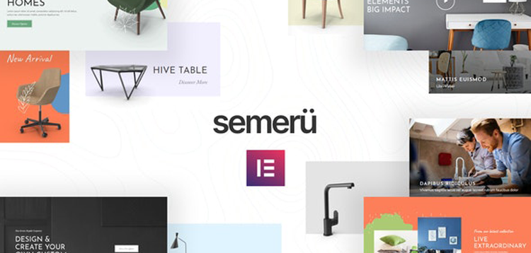 Item cover for download Semeru - Furniture Store Elementor Template Kit