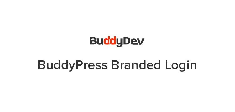 Item cover for download BuddyPress Branded Login