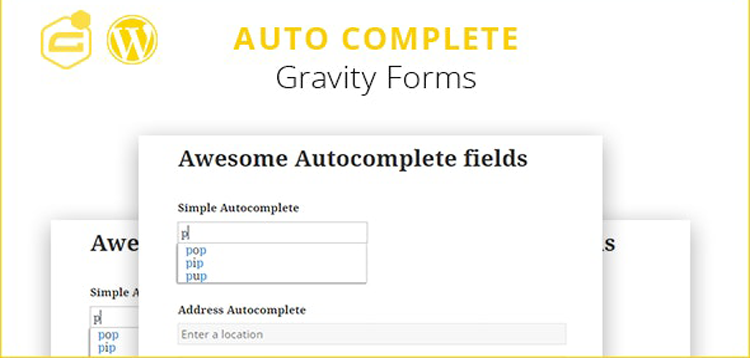 Item cover for download Gravity Forms Auto Complete (+address field)
