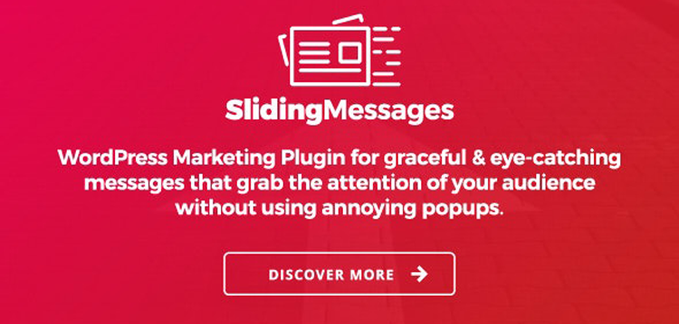 Item cover for download WordPress Marketing Plugin – Sliding Messages