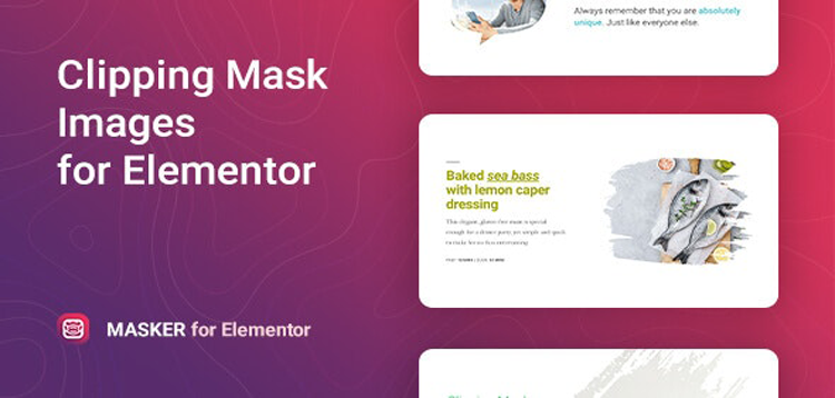 Item cover for download Masker – Clipping Mask for Elementor