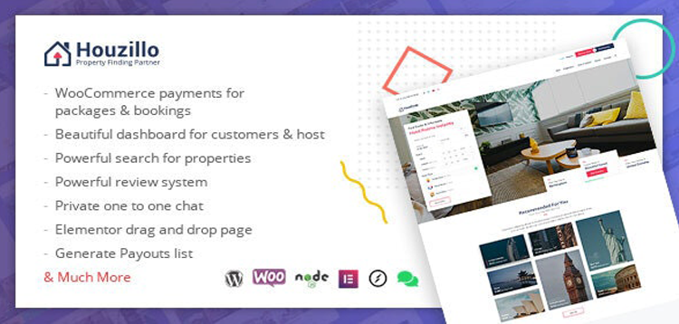 Item cover for download Houzillo - Bookings and Rental WordPress Theme