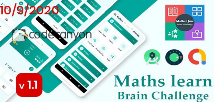 Item cover for download Ultimate Maths Quiz : Brain Challenge with admob ready to publish