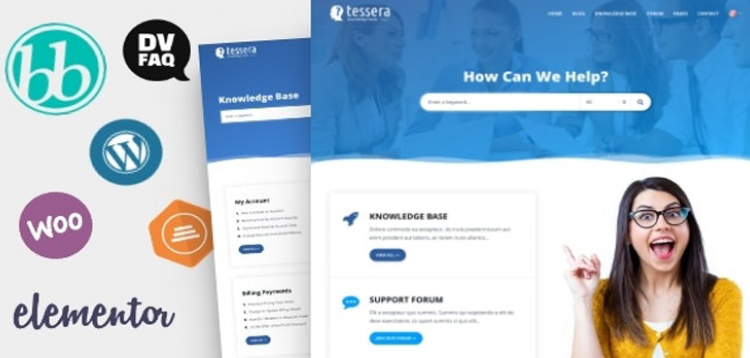 Item cover for download Tessera - Knowledge Base & Support Forum WordPress Theme