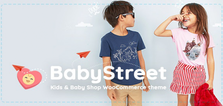 Item cover for download BabyStreet - WooCommerce Theme for Kids Toys and Clothes Shops