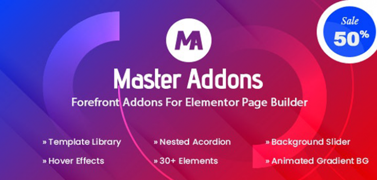 Item cover for download Master Addons - Forefront Addons for Elementor